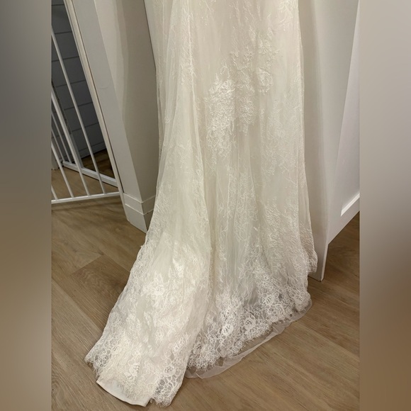 Christina Wu Long Sleeve Lace Bridal Gown #15622 - Picture 13 of 17